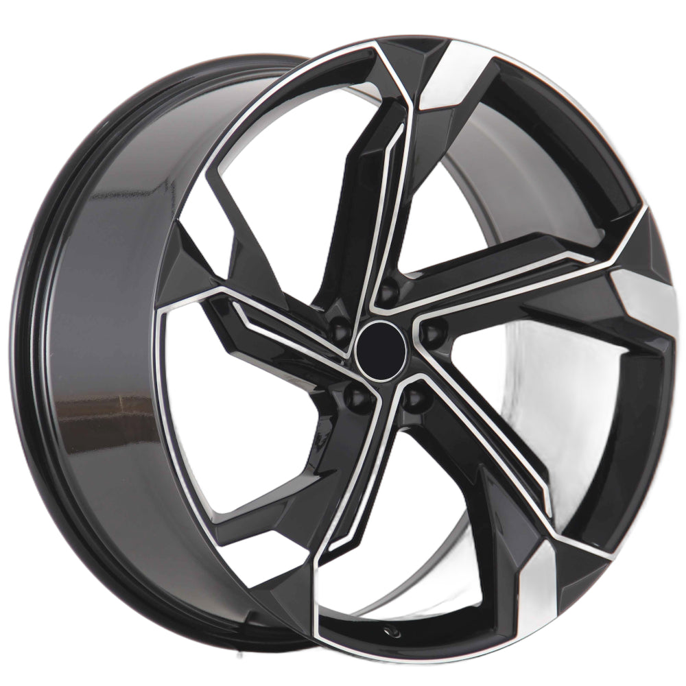 IPW W611 Black Machined Wheel