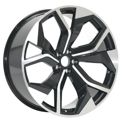 IPW W616 Black Machined Wheel
