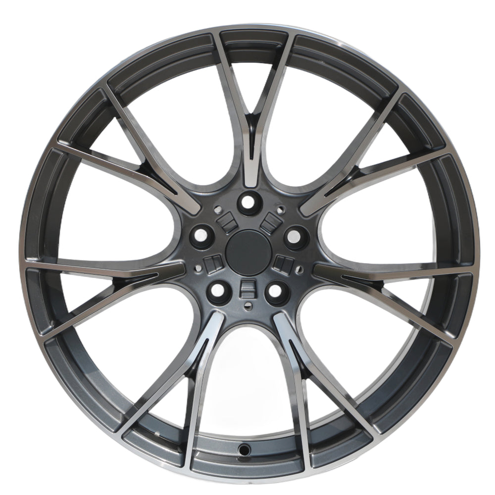 IPW W712 Gunmetal Machined Wheel