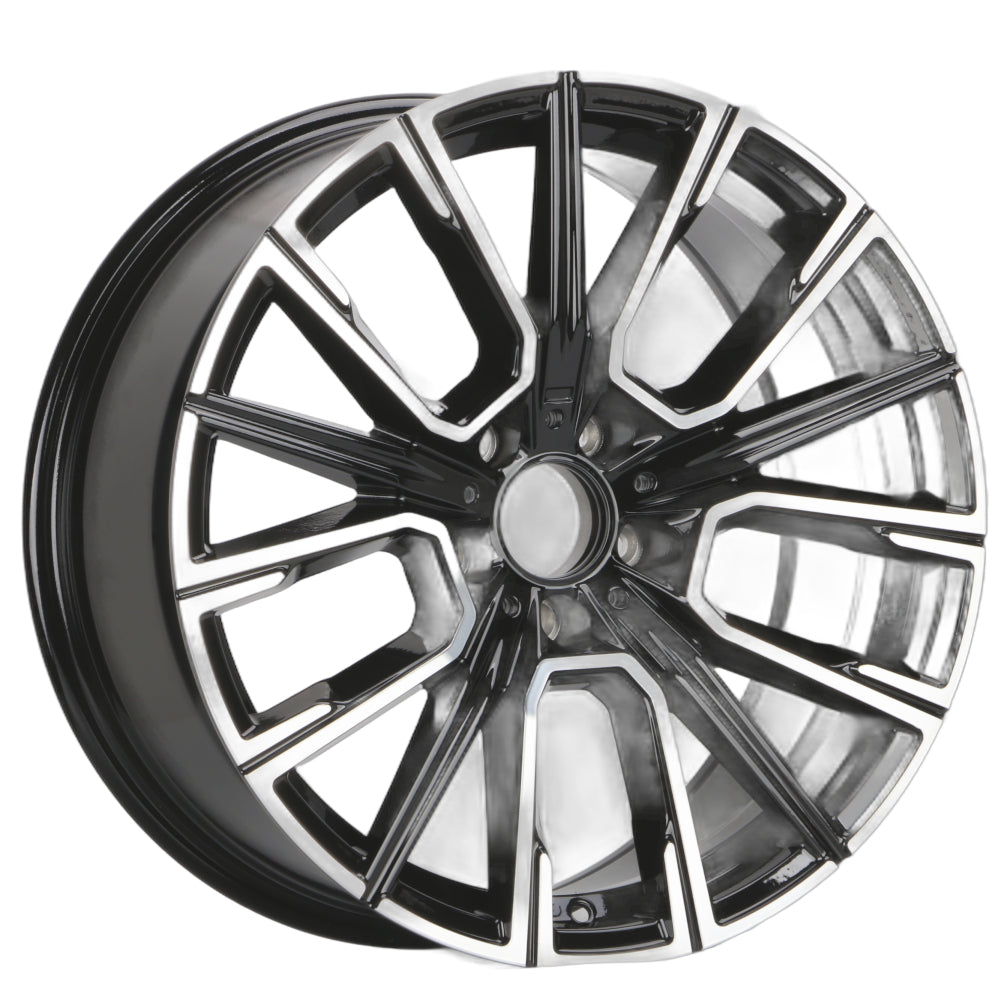 IPW W713 Black Machined Wheel
