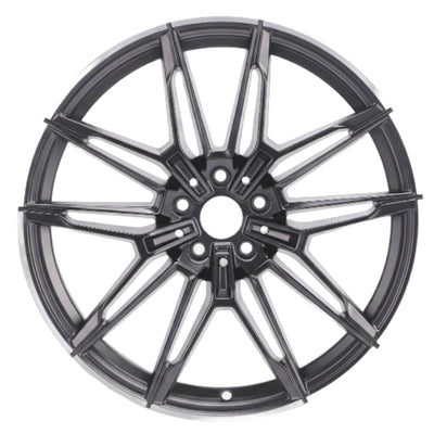 IPW W714 Black Machined Wheel