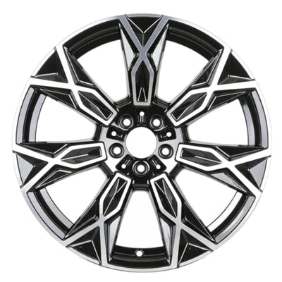 IPW W722 Black Machined Wheel