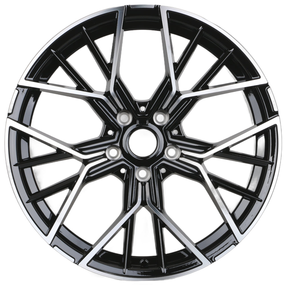 IPW W727 Black Machined Wheel
