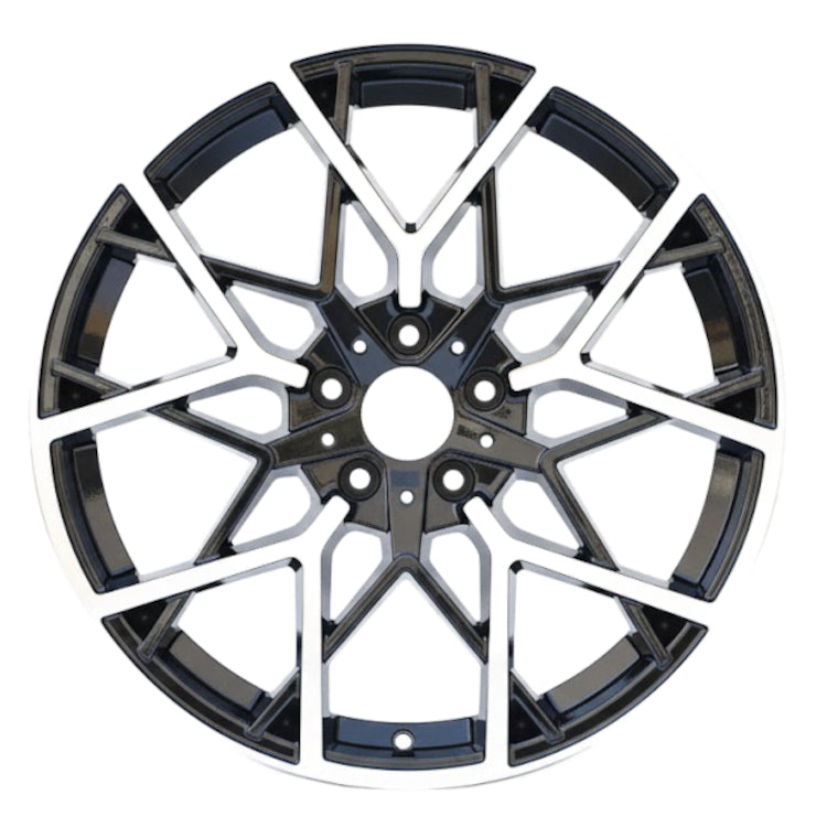 IPW W733 Black Machined Wheel