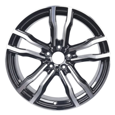 IPW W735 Black Machined Wheel
