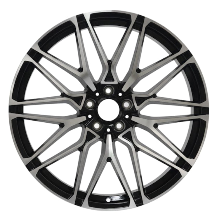 IPW W741 Black Machined Wheel