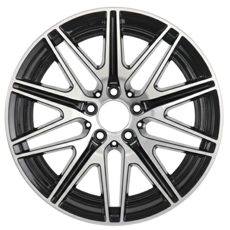 IPW W818 Black Machined Wheel