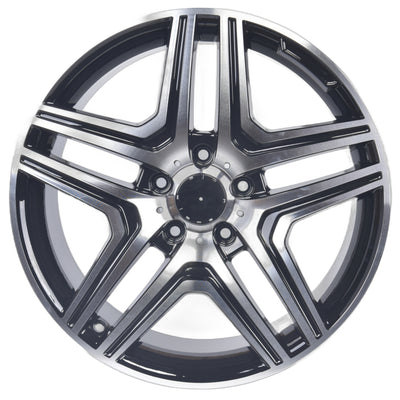 IPW W824 Black Machined Wheel