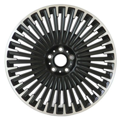 IPW W829 Black Machined Wheel