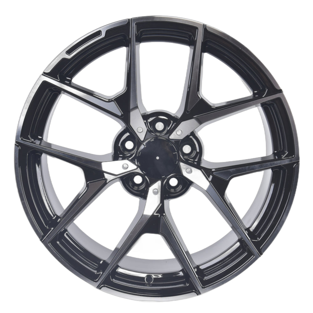 IPW W838 Black Machined Wheel