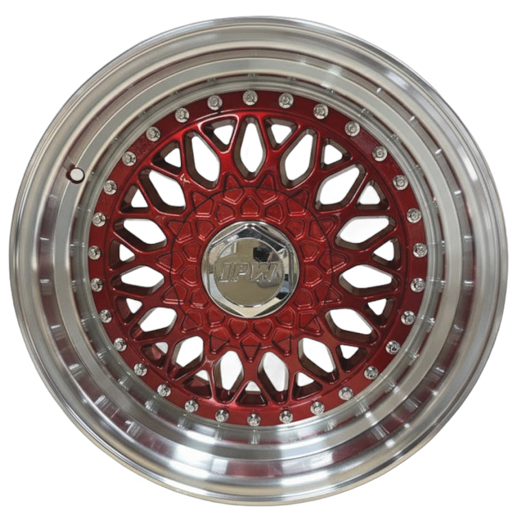 IPW W883 Red Machined Wheel