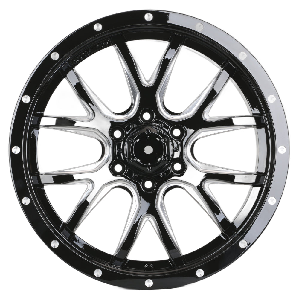 IPW W926 Black Milled Wheel