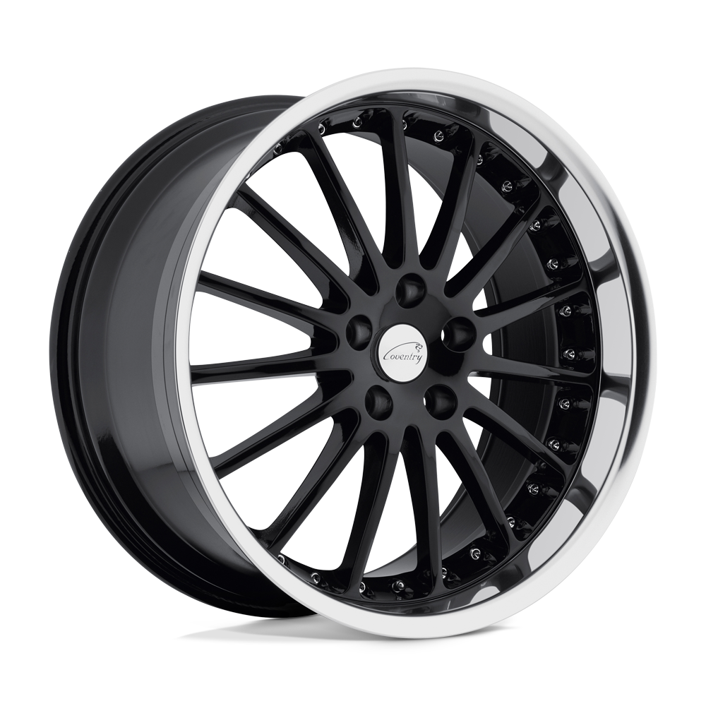 Coventry Whitley Gloss Black With Mirror Cut Lip