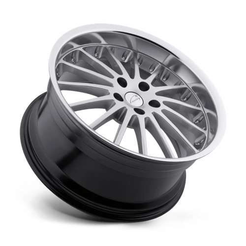 Coventry Whitley 20x10 25mm Hyper Silver With Mirror Cut Lip – TFS Wheels