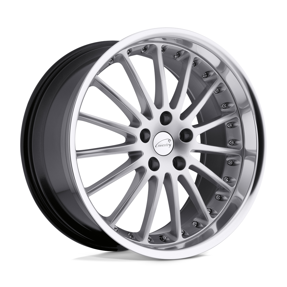 Coventry Whitley Hyper Silver With Mirror Cut Lip