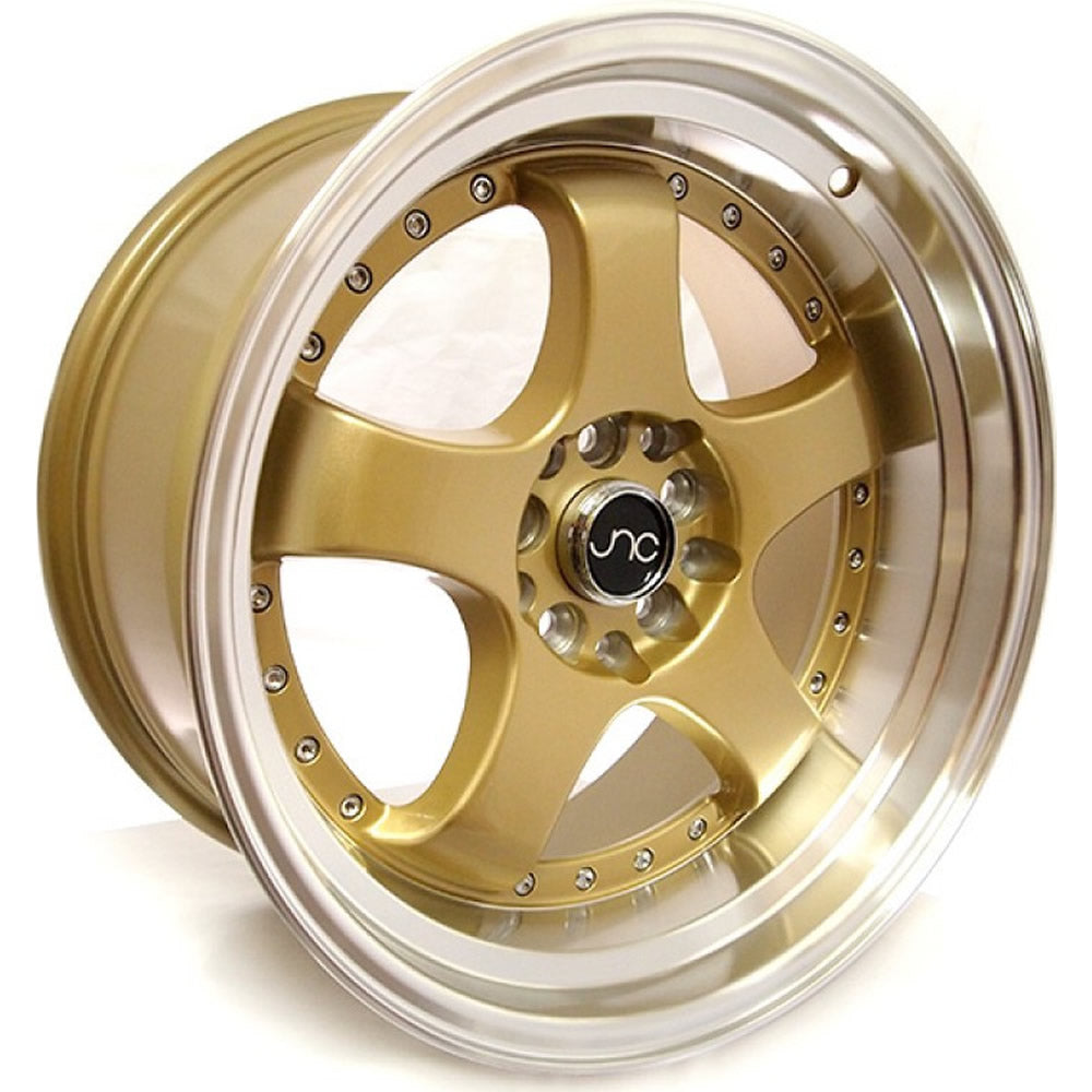 JNC JNC017 Gold Machined Wheel