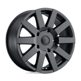 Black Rhino Journey 18x8 +48mm Matte Black