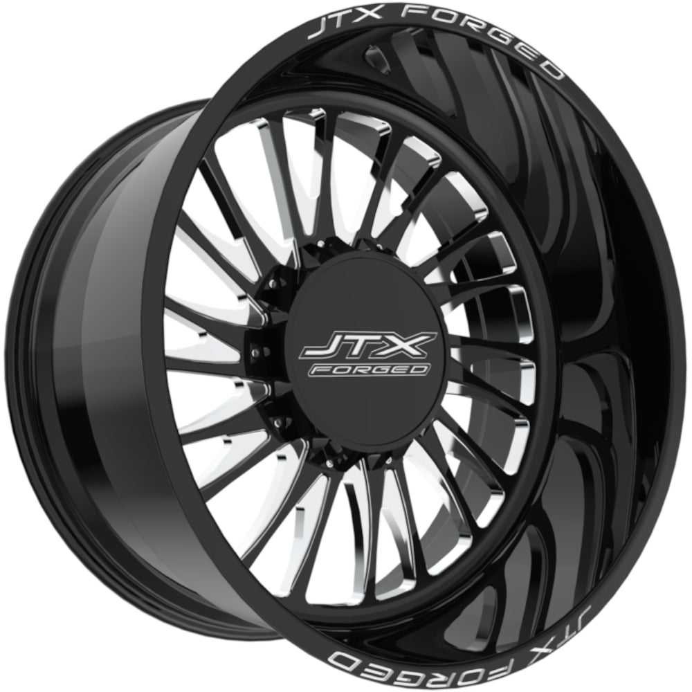 JTX Forged Omen Black Milled Wheel