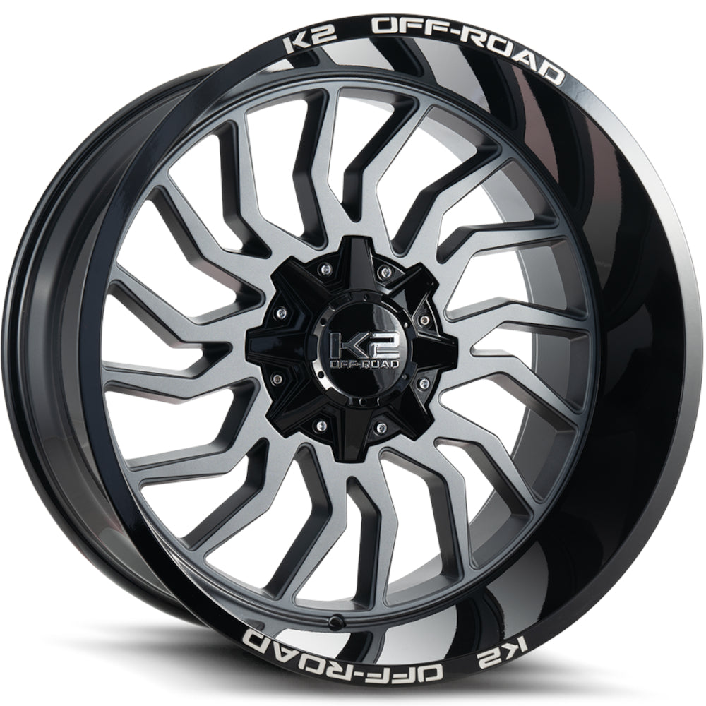K2 Offroad Monarch Gunmetal Wheel