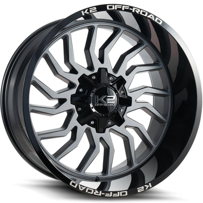 K2 Offroad Monarch Gunmetal Wheel
