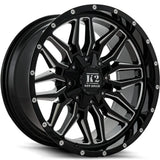 K2 Offroad Rage Black Milled Wheel