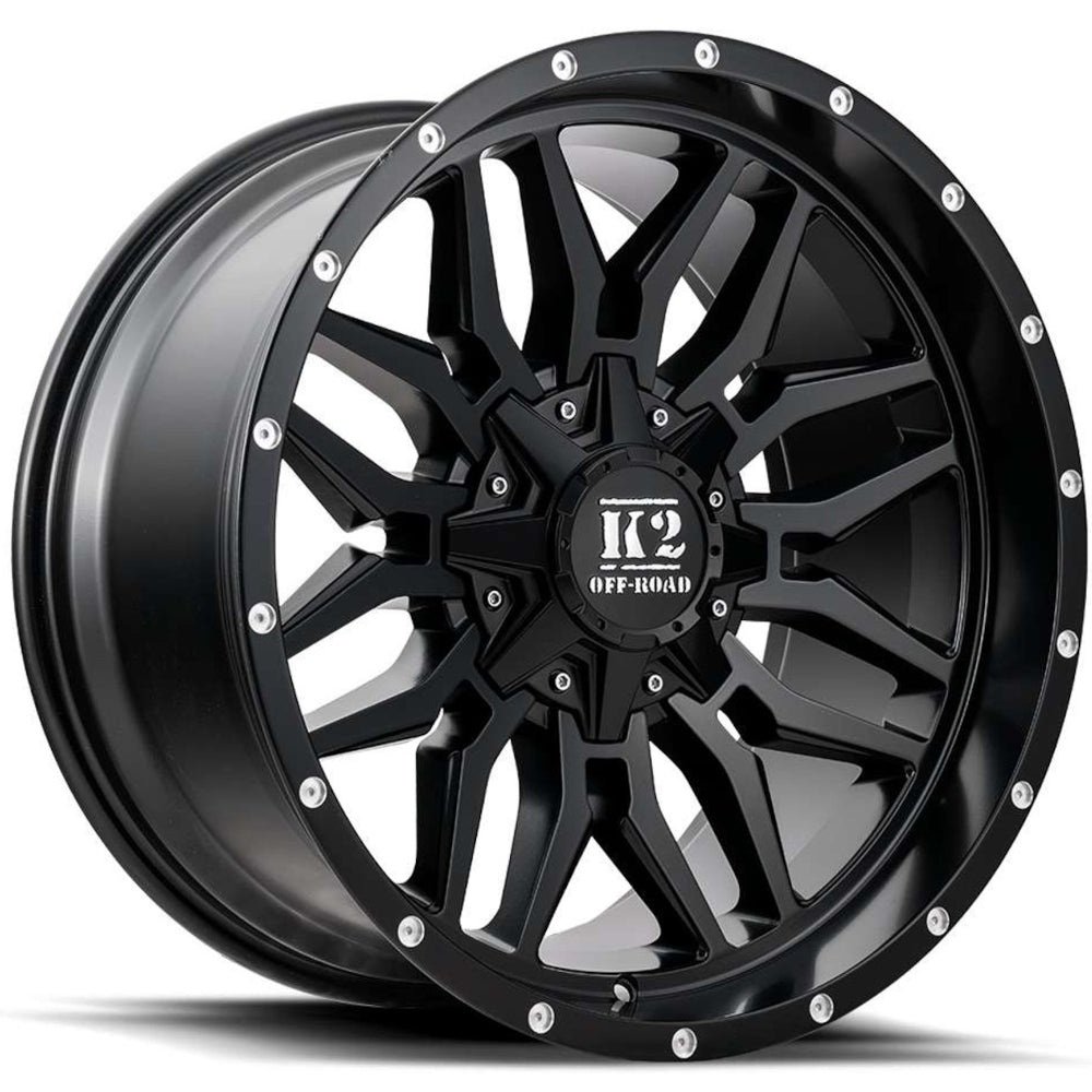 K2 Offroad Rage Matte Black Wheel