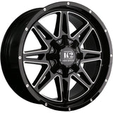 K2 Offroad Renegade Black Milled Wheel