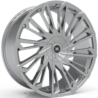 Karma Kustoms K12 Chrome Wheel