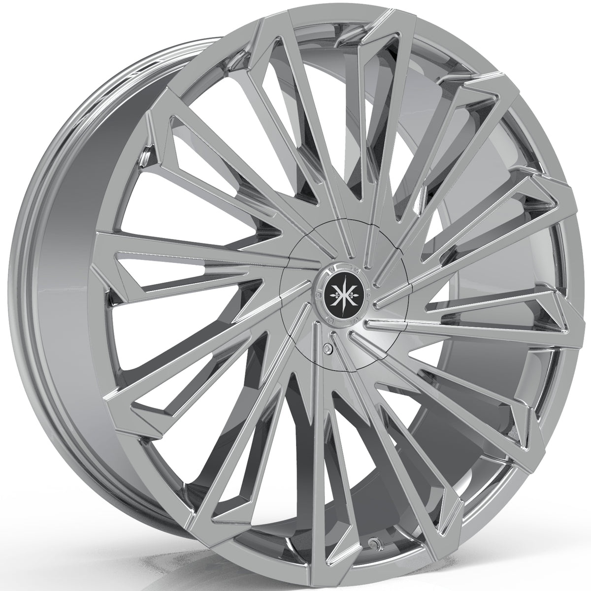 Karma Kustoms K12 Chrome Wheel