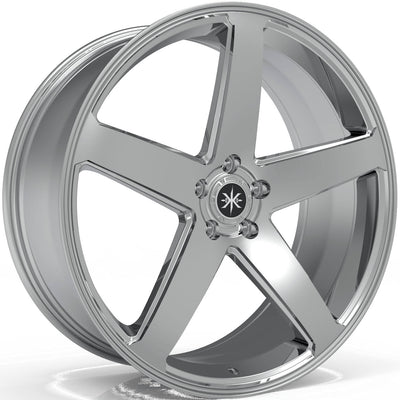 Karma Kustoms K4 Chrome Wheel
