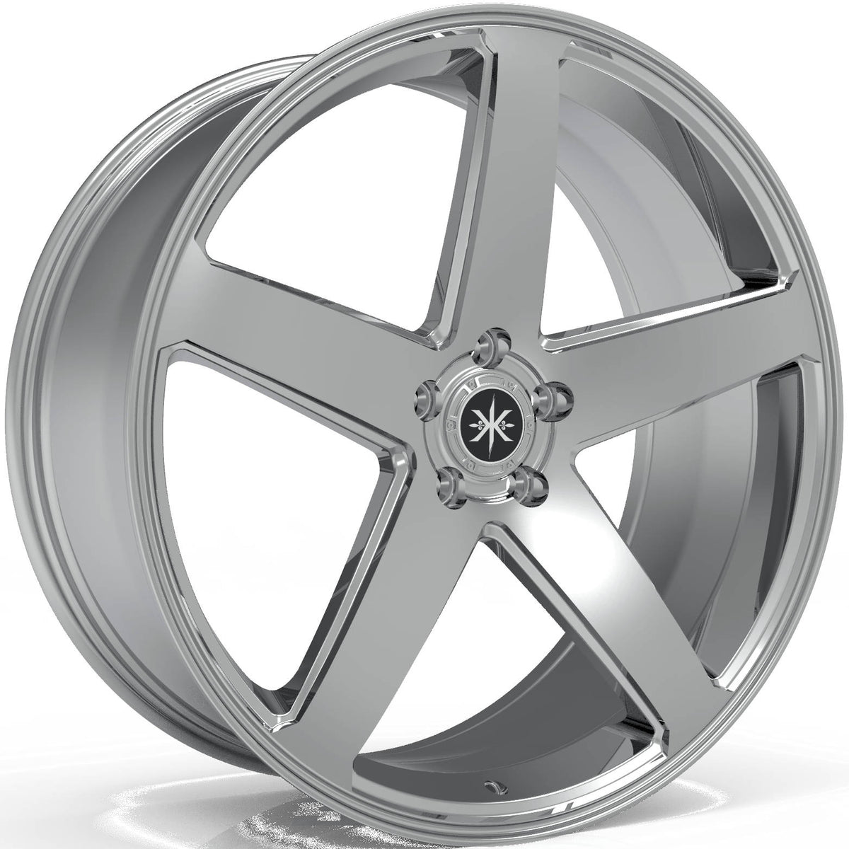 Karma Kustoms K4 Chrome Wheel