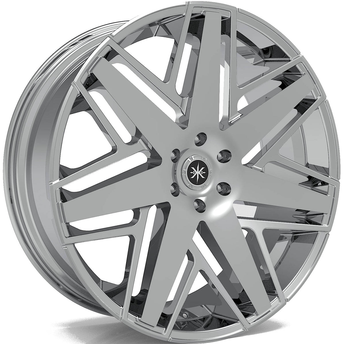 Karma Kustoms K8 Chrome Wheel