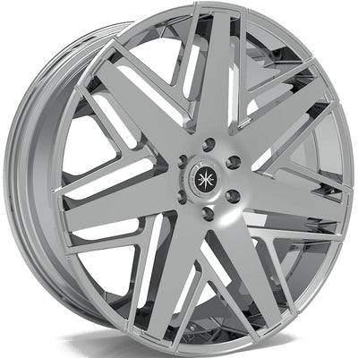 Karma Kustoms K8 Chrome Wheel
