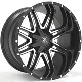 Karma Offroad K21 Black Machined Wheel