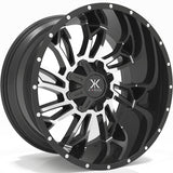 Karma Offroad K25 Black Machined Wheel