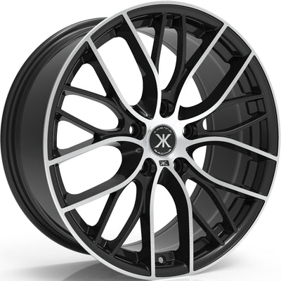 Karma Racing KR-102 Black Machined Wheel