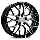 Katana KR01 Black Machined Wheel