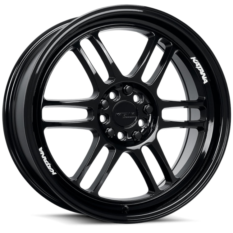 Katana KR02 Gloss Black wheel