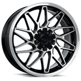 Katana KR09 Black Machined Wheel