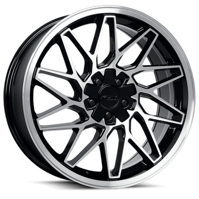 Katana KR09 Black Machined Wheel