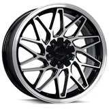 Katana KR09 Black Machined Wheel