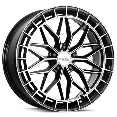 Katana KR12 Black Machined Wheel