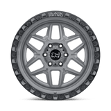Black Rhino Kelso 20x9 -18mm Battleship Gray with Black Simulated Beadlock