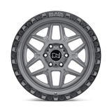 Black Rhino KELSO 20x9 +18mm Battleship Gray with Black Ring