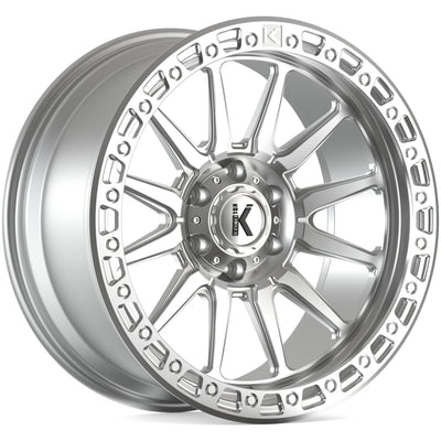KG1 Forged Adrenaline Silver Machined Wheel