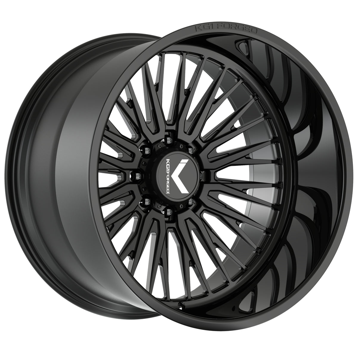 KG1 Forged Allure Gloss Black Wheel