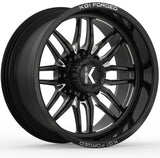 KG1 Forged Aristo Black Milled Wheel
