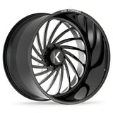KG1 Forged Bender Black Milled Wheel