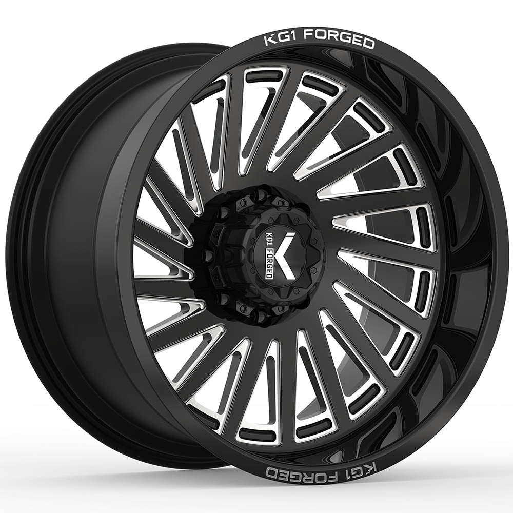 KG1 Forged Boost Black Milled Wheel