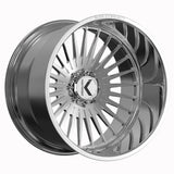 KG1 Forged Czar Polished Wheel